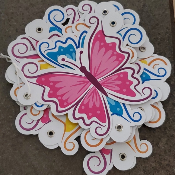 Bundle of Fancy Nancy theme party decor - Picture 5 of 10